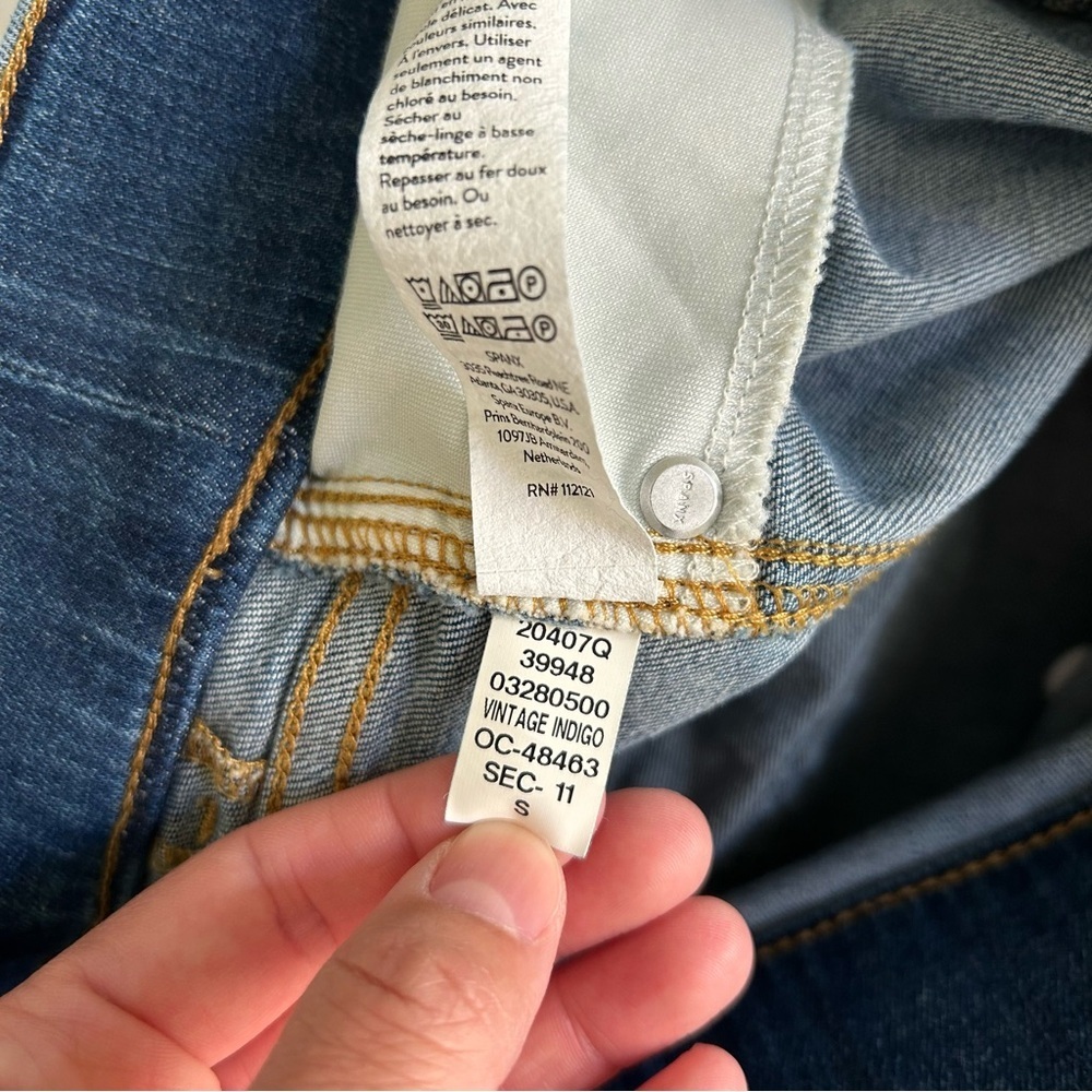 Spanx Seamed Front Wide Leg Jean small petite - Picture 15 of 15